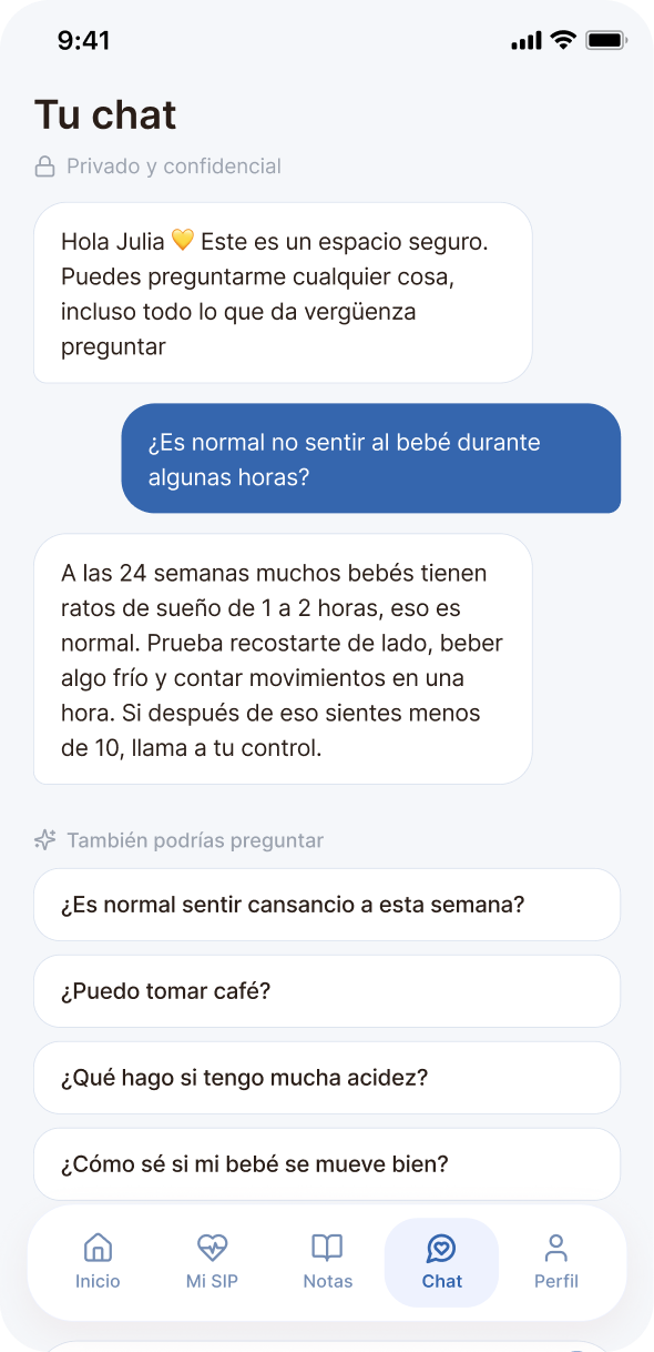 MiSIP clinician chat